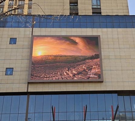 OEM P4 LED настенный наружный дисплей с 4 мм пиксельной шириной ROHS