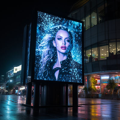 Устойчивый к погодным условиям светодиодный дисплей Pixel Pitch P3.91 Внешний арендный светодиодный дисплей