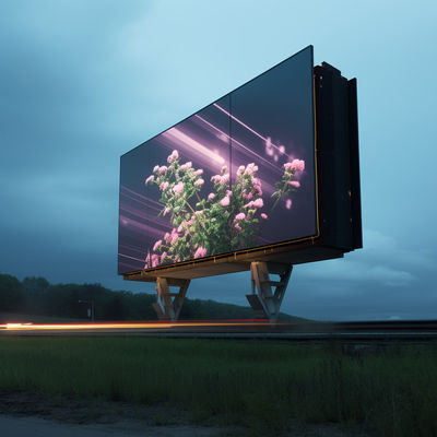 6500K наружные светодиодные цифровые вывески Billboard IP65