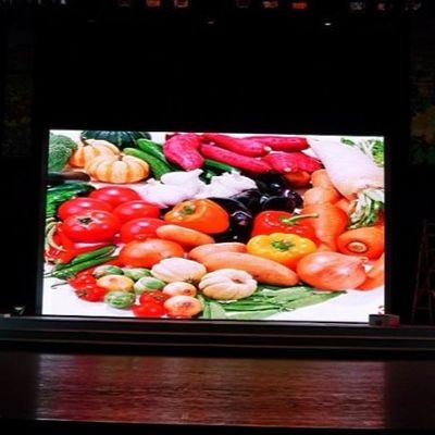 Внутренний прокат P4.81 Полноцветный цифровой светодиодный дисплей с шкафчиком размером 500*1000*85 мм