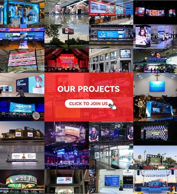 Outdoor LED Display Screen with 500*1000mm Custom Size Aluminum Cabinet and 2 Years Warranty for High Refresh Rate 1920Hz-3840Hz