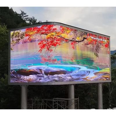 Outdoor LED Display Screen with P4 Pixel Pitch 1920Hz-3840Hz Refresh Rate and 100000 Hours Life Span for Advertising