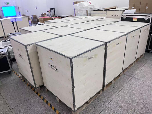 Наружный светодиодный экран с литым алюминиевым корпусом, шагом пикселя 3,91 мм и передним/задним обслуживанием