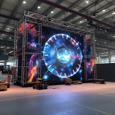 Наружный светодиодный экран P2.604 с высоким разрешением, водонепроницаемостью IP65 и частотой обновления 3840 Гц