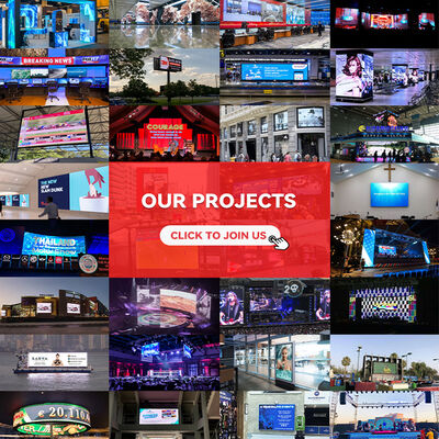 P2.976 Pixel Pitch IP65 Waterproof 3840Hz Refresh Rate Outdoor LED Display Screen for Advertising and Rental