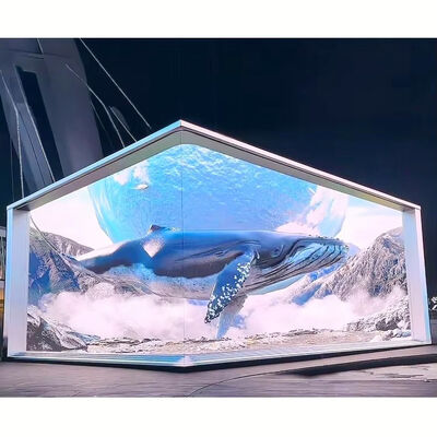 Водонепроницаемый светодиодный экран IP65 с яркостью 4500-5500 кд/м² и частотой обновления 3840-7680 Гц для наружной рекламы