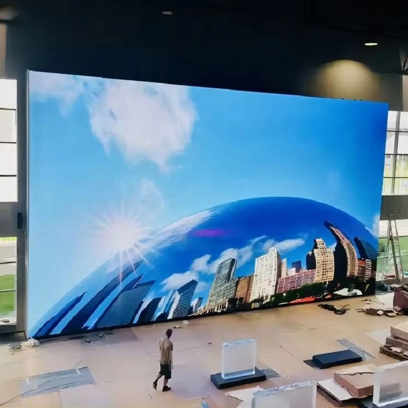 Наружный светодиодный дисплей с литой алюминиевой шкафкой 500x500 мм Размер панели и частота обновления 1920-3840 Гц