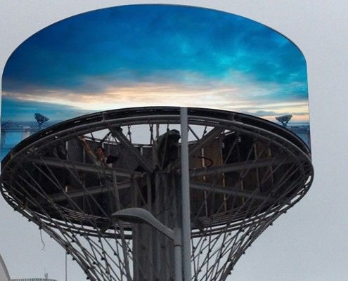 P6 Коммерческий арендованный светодиодный дисплей 4500нит - 6500нит Яркость