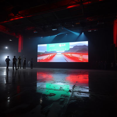 P4.81 Внешний светодиодный дисплей Аренда 5500nit-8500nit LED энергосберегающий дисплей