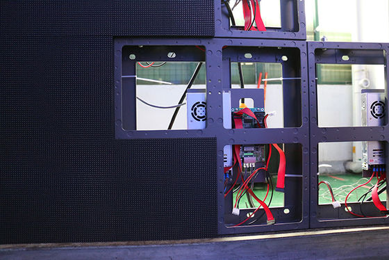 Водонепроницаемый SMD 2727 наружный модуль дисплея P6 LED с полным цветом и частотой обновления 3840-7680 Гц
